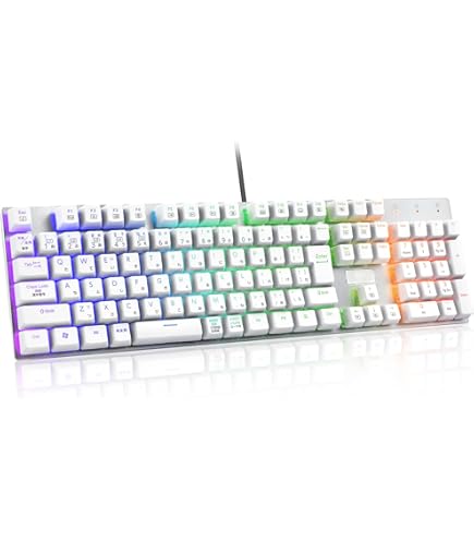 Amazon | VSPO GEAR ゲーミングキーボード 第1弾 兎咲ミミ ぶいすぽっ