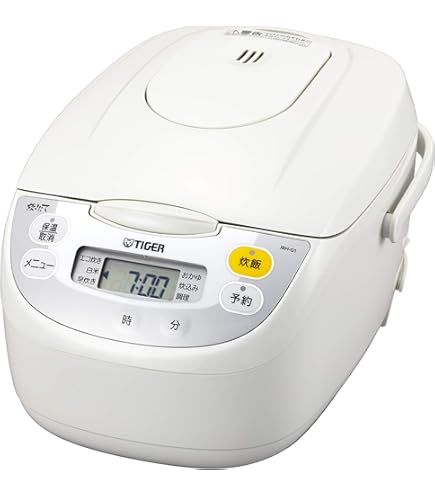 Amazon | タイガー マイコン炊飯ジャー（5.5合炊き） ホワイトTIGER