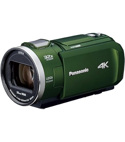 Amazon.co.jp: Panasonic 4K VZX992M 64GB Camcorder, 20x Optical