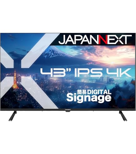 Amazon.co.jp: EQ TH-43EQ1J [43V型4Kサイネージ液晶ディスプレイ