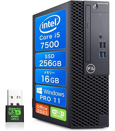 Amazon.co.jp: デル デスクトップパソコン Dell Optiplex3060 SFF 第7
