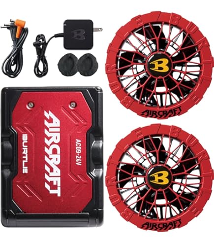 Amazon.co.jp: [バートル] カラーファン+24Vバッテリーセット AC09+