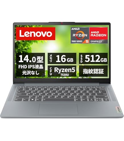 Amazon.co.jp: Lenovo ノートパソコン IdeaPad Slim3 Gen8 14インチIPS