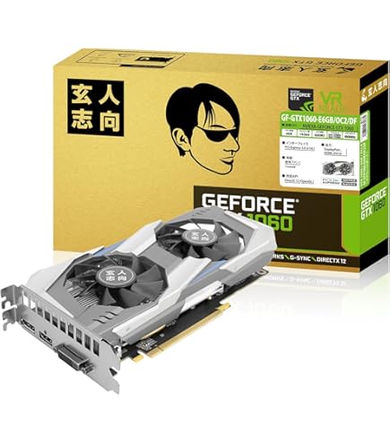 Amazon | ASUS NVIDIA GeForce GTX1060搭載ビデオカード メモリ6GB