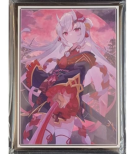 Amazon.co.jp: 白詰草 スタンダードサイズ カードスリーブ 『ホロ 百鬼