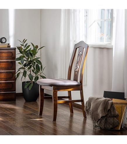 Amazon｜カリモク ダイニングチェア・木製チェア/コロニアル CC18