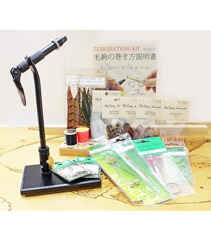 Amazon | DeeRace フライフィッシングツール バイス 釣りフライ