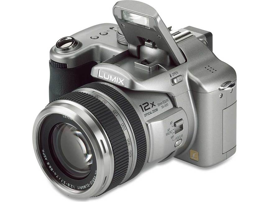 Panasonic DMC-FZ30 (Silver) 8-megapixel digital camera with 12X