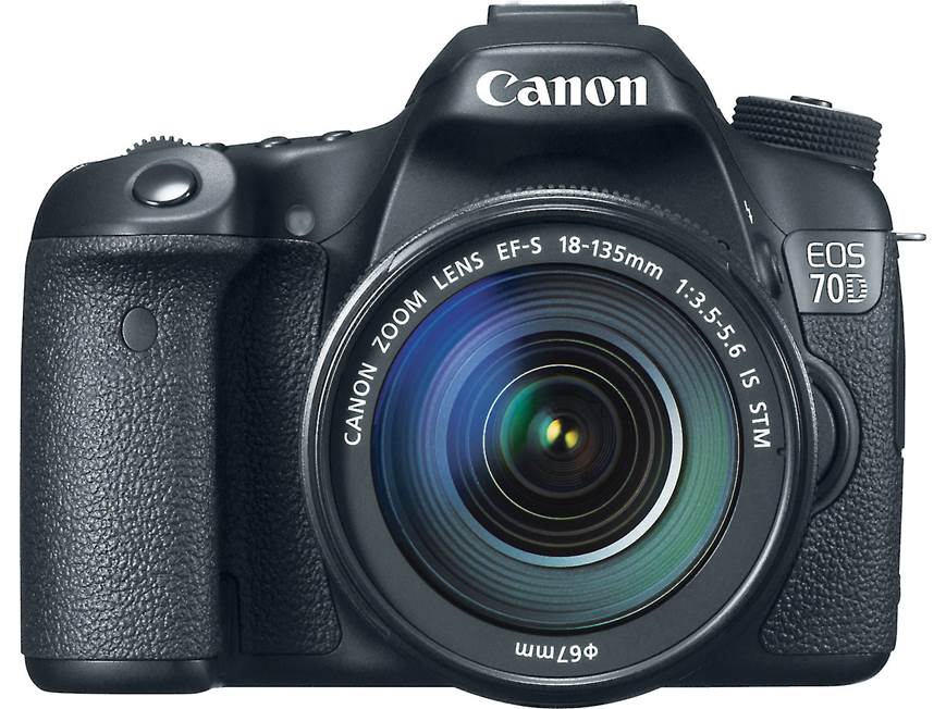 Canon EOS 70D Telephoto Lens Kit 20-megapixel digital SLR camera