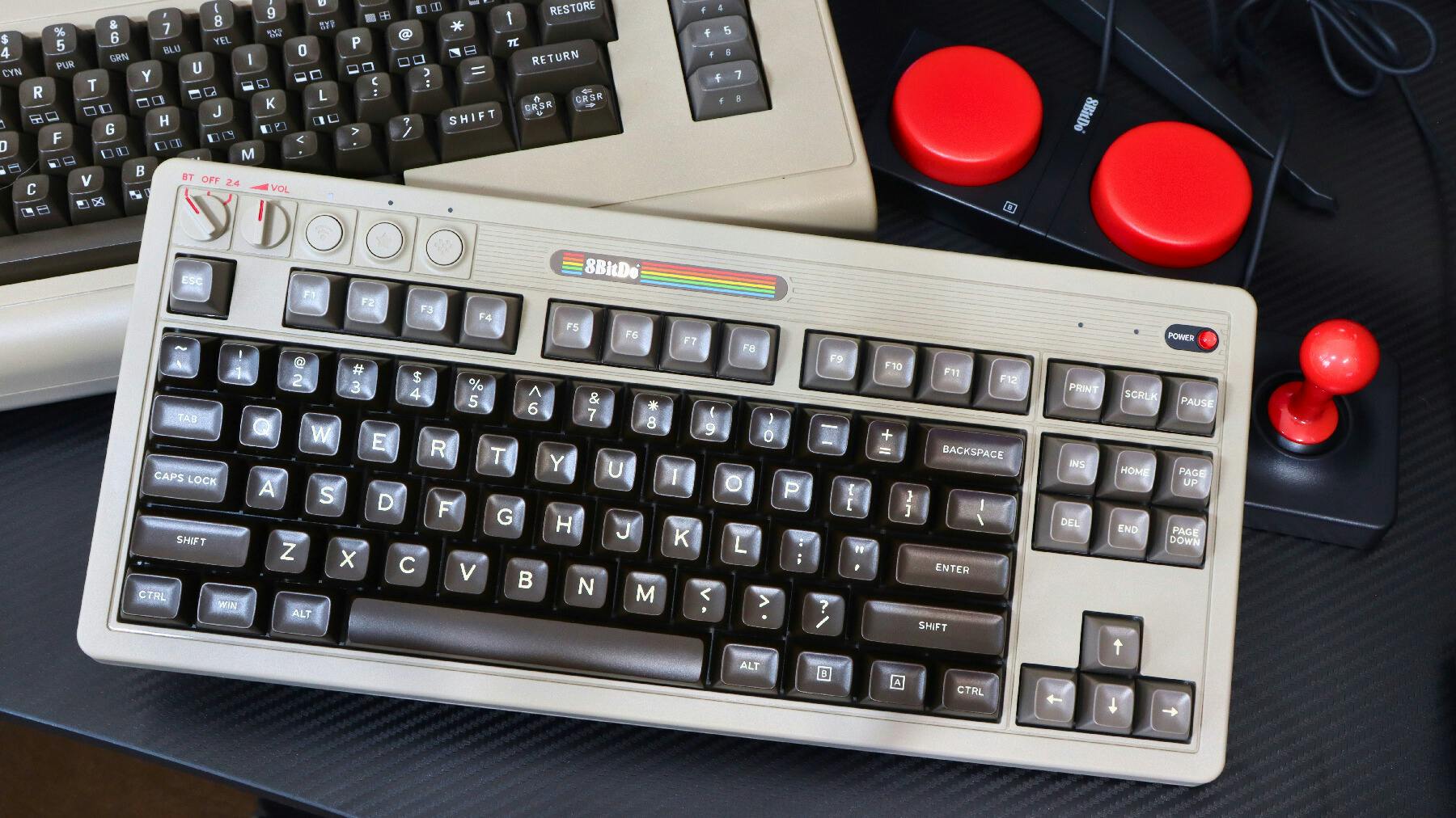 8BitDo Retro Mechanical Keyboard C64 Edition review: Back to the '80s