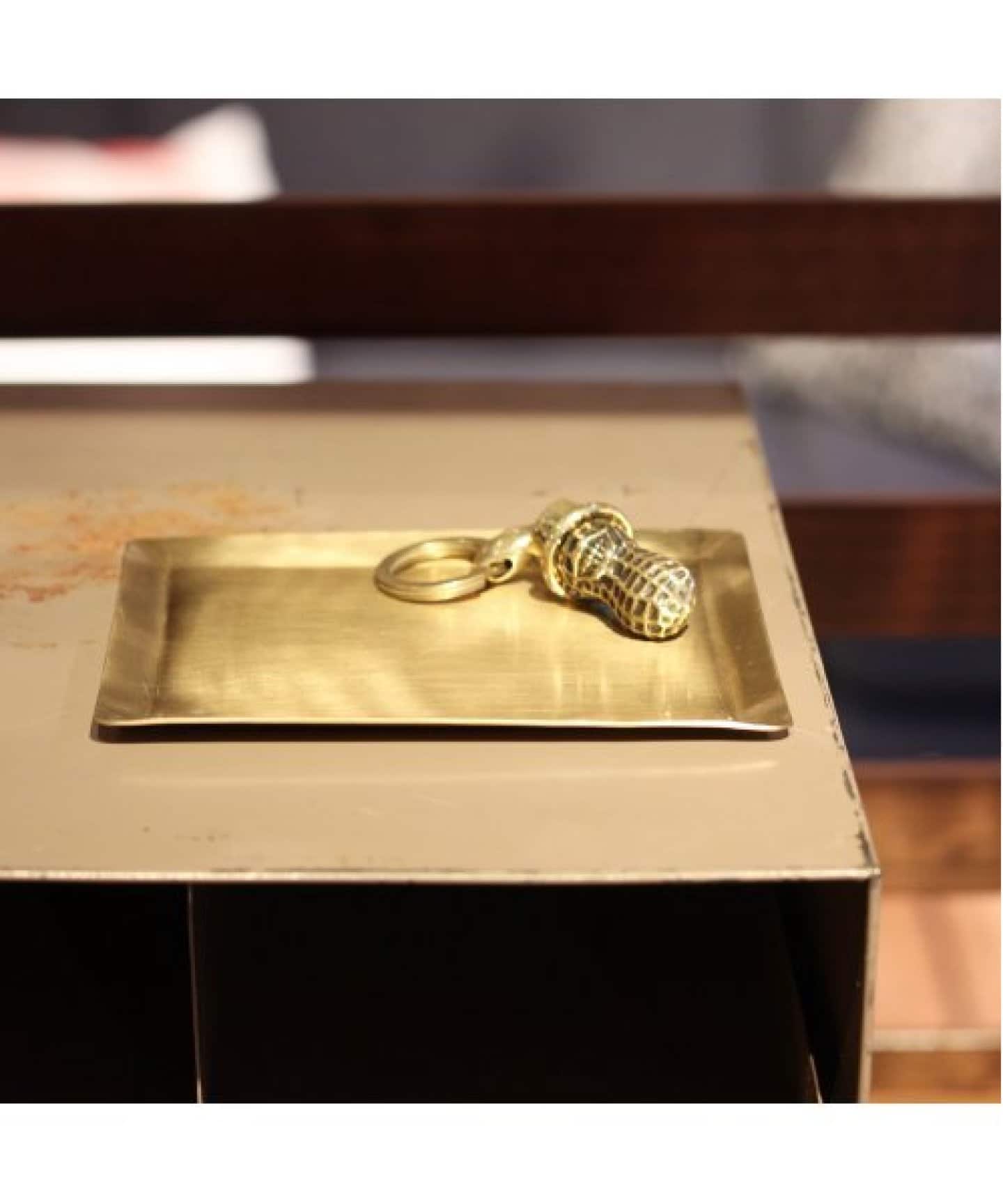 fog linen work/フォグリネンワーク】BRASS PLATE REC 真鍮トレイ