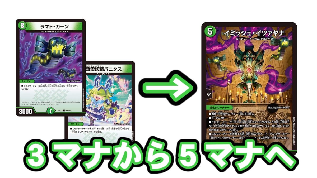 格安デュエマ研究所】4600円でロマン爆発！イミッシュ・イツァヤナ