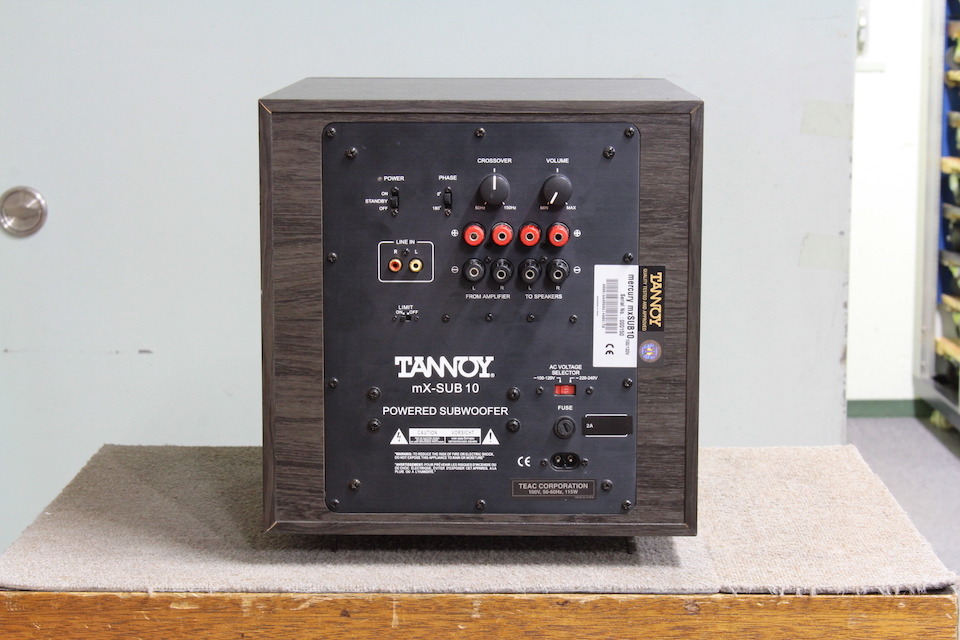 Mercury mX-SUB10 TANNOY - 中古オーディオ 高価買取・販売 ハイファイ堂