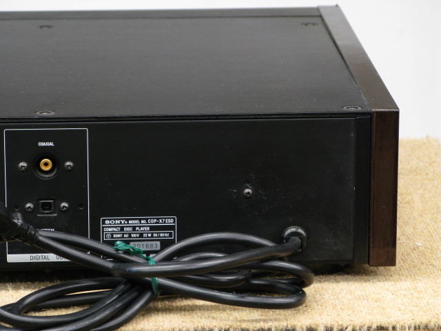 CDP-X7ESD SONY - 中古オーディオ 高価買取・販売 ハイファイ堂