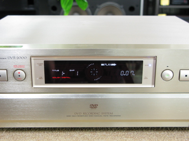 DVR-2000 PIONEER - 中古オーディオ 高価買取・販売 ハイファイ堂