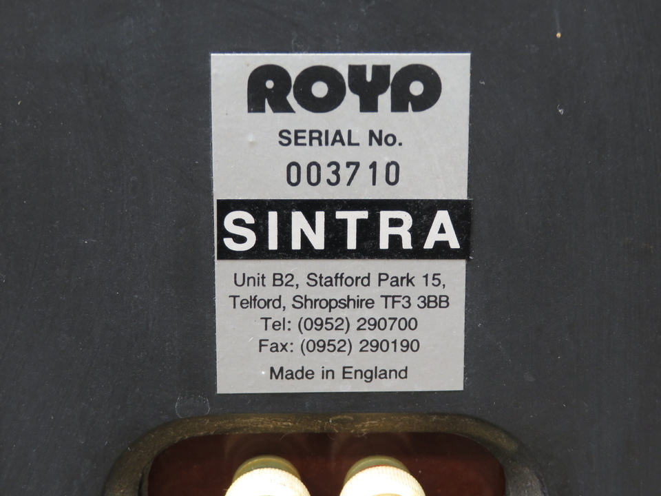 SINTRA ROYD - 中古オーディオ 高価買取・販売 ハイファイ堂