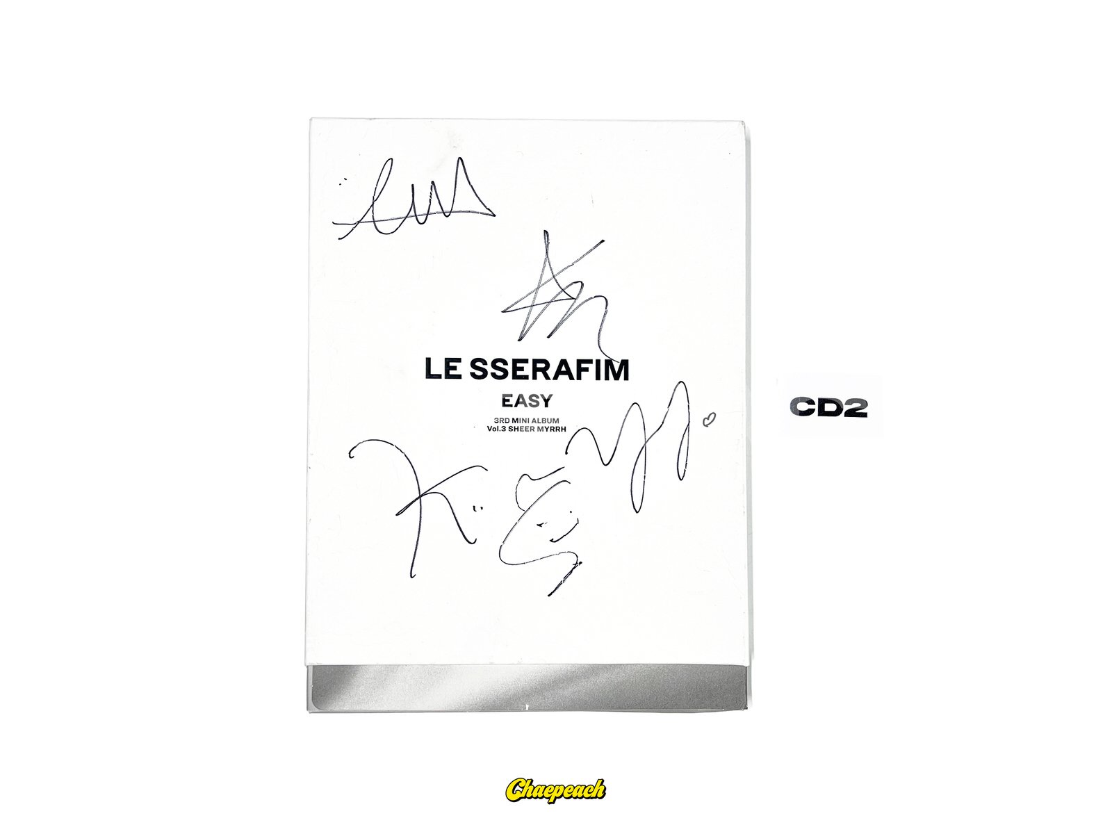 LE SSERAFIM - CRAZY (Vol.1 THUNDERING CEDAR) SIGNED ALBUM — chaepeach