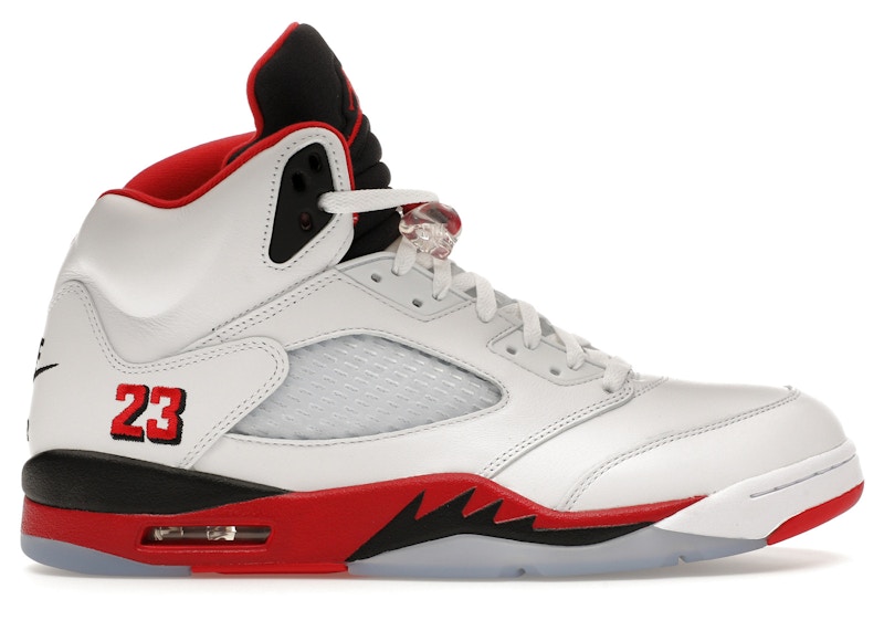 Jordan 5 Retro Fire Red Black Tongue (2025) Men's - HQ7978-101 - US
