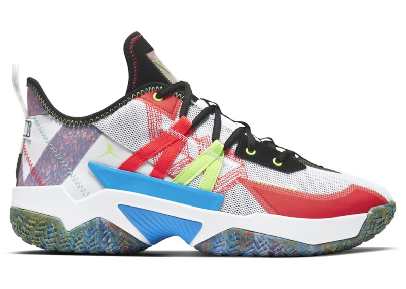 Jordan Westbrook One Take 2 White Multi Men's - CW2458-101/CW2457