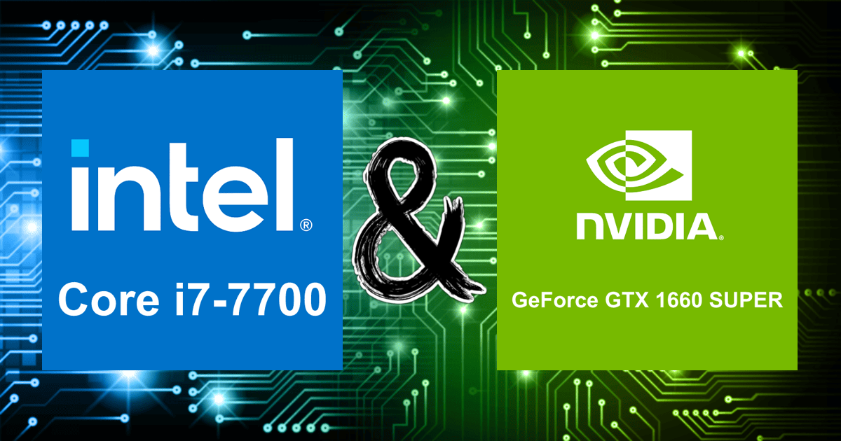 Core i7-7700 と GeForce GTX 1660 SUPER | ボトルネック計算