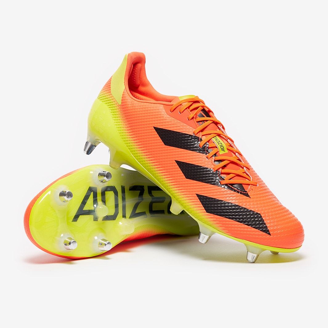 adidas Adizero RS7 SG - Solar Red/Core Black/Acid Yellow - Mens