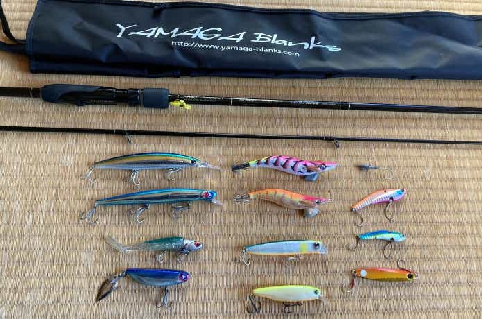 ヤマガブランクスの魚種無制限ロッド。ブルーカレント【85 / TZ NANO