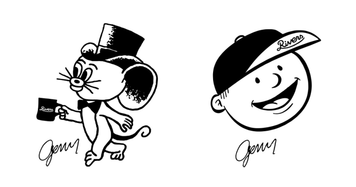 NEWS】＜Rivers＞人気イラストレーター・ジェリー鵜飼氏とのコラボ水筒