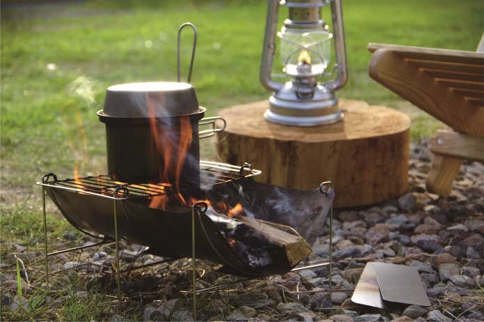 NEWS】燕三条＜ベルモント＞発！「超軽量焚き火台」＆ 一台2役