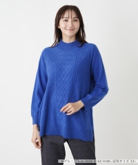 店舗人気】カシミヤハイネックニット【Leilian WHITE LABEL】|レリアン