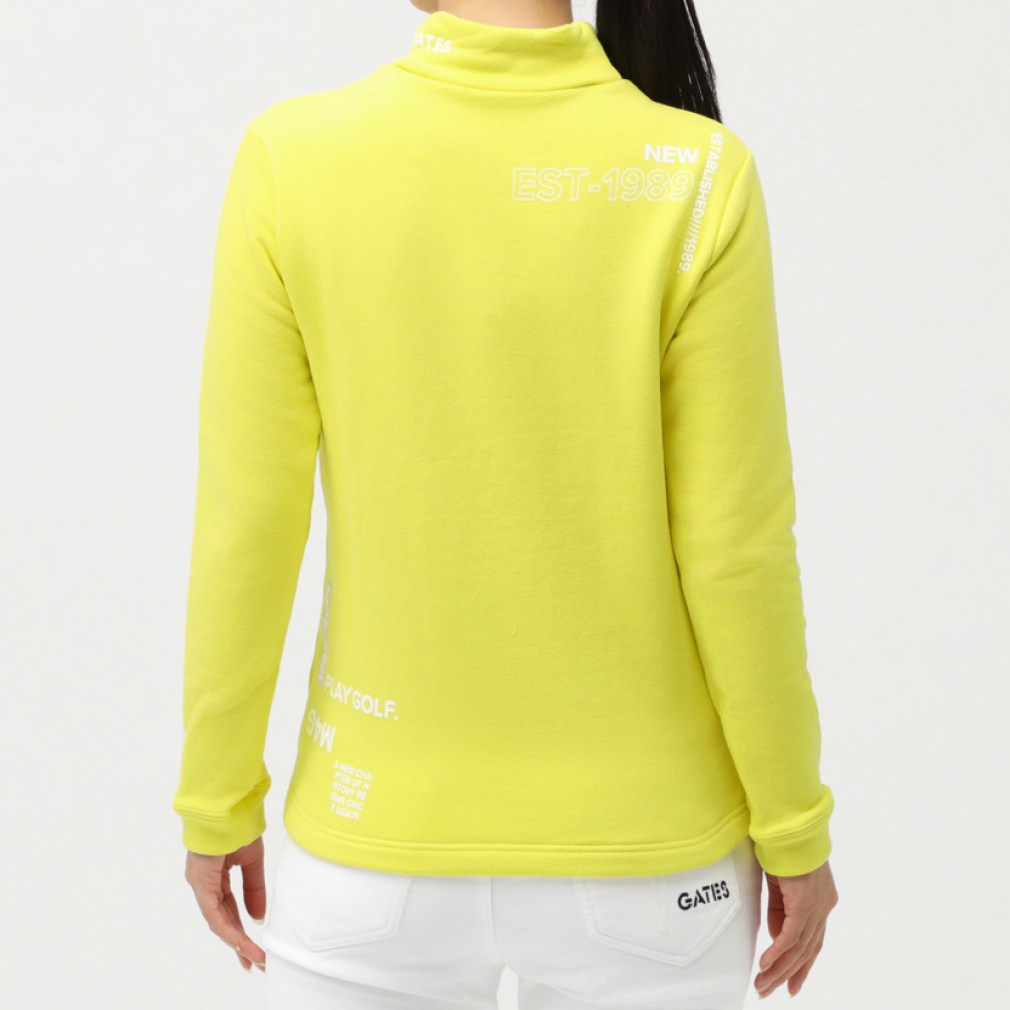 パーリーゲイツ レディース ゴルフウェア 長袖シャツ 秋 冬 コットン