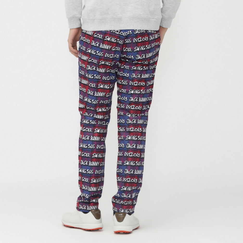 ジャック バニー ゴルフウェア スラックス 秋 冬 ドビー二重織り裏起毛