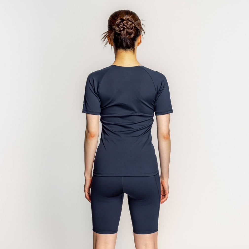 ナイキ レディス 水泳 フィットネス水着 FA25 ジップ付き半袖