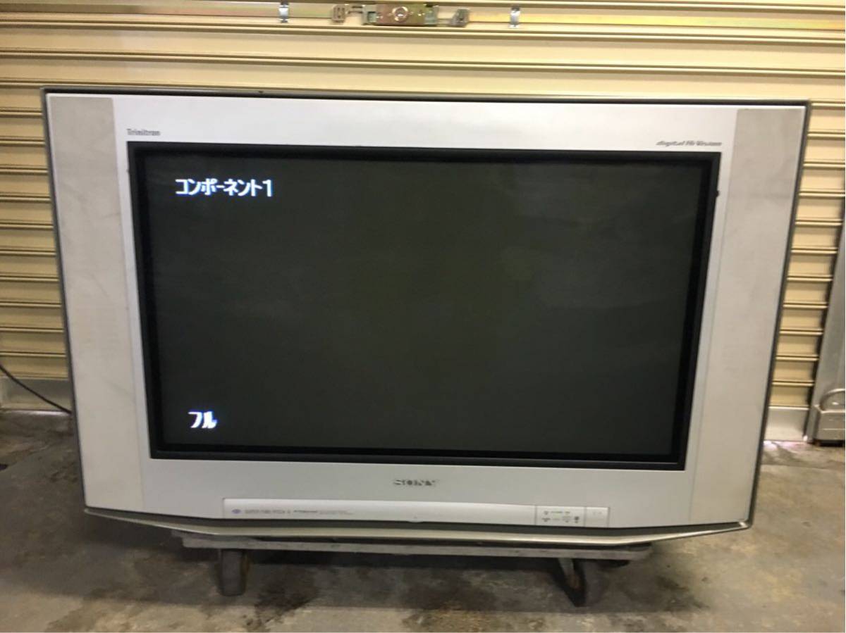 中古】☆ 希少 SONY ソニー 平面ブラウン管テレビ KD-32HD800 超高精細
