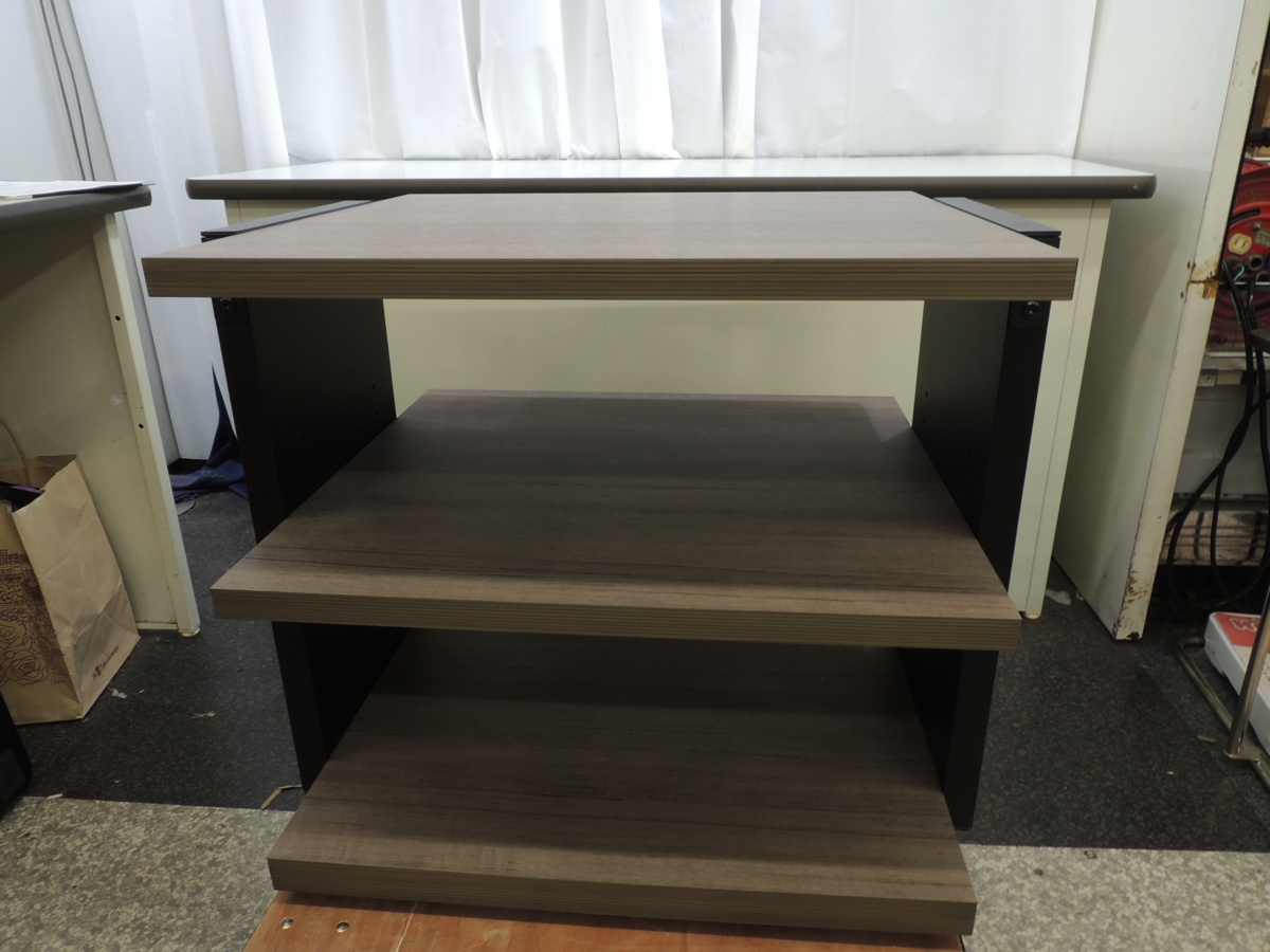 中古☆ハヤミ工業 3段 オーディオラック J-4560 ハミレックスの落札