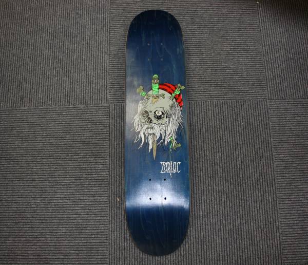 新品】ZORLAC ゾーラック スケートボードデッキ pushead パスヘッドの