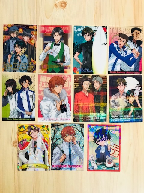 テニスの王子様 シャイニングクリアカード 手塚国光 サーフィン レア