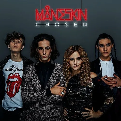 マネスキン MANESKIN CHOSEN クリアブルー レコード Amazon.co.jp
