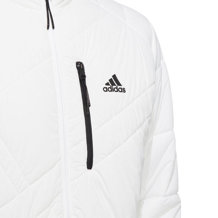 メンズ ビッグアディダスロゴ 保温 中わた長袖フルジップジャケット