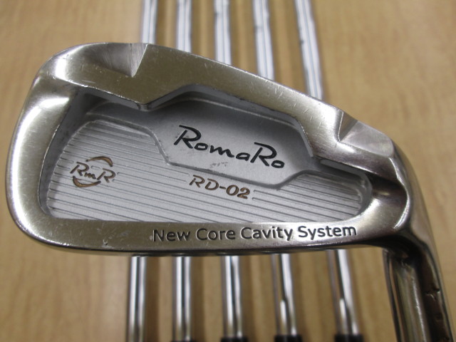 RD-02｜ロマロ｜アイアンセット｜ダイナミックゴールド（リシャフト