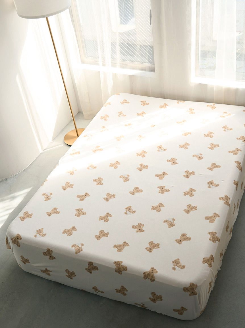 Sleep】ベア柄3点セット（シングル）(寝具セット)｜ルームウェア