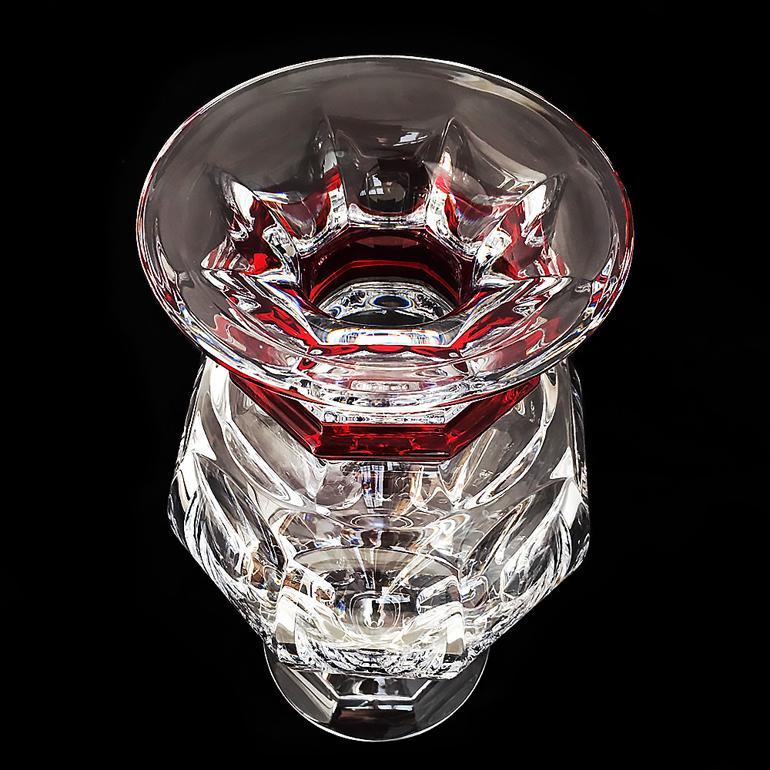 名入れ無料】 バカラ 花瓶 32cm ベース アルクール バラスターベース