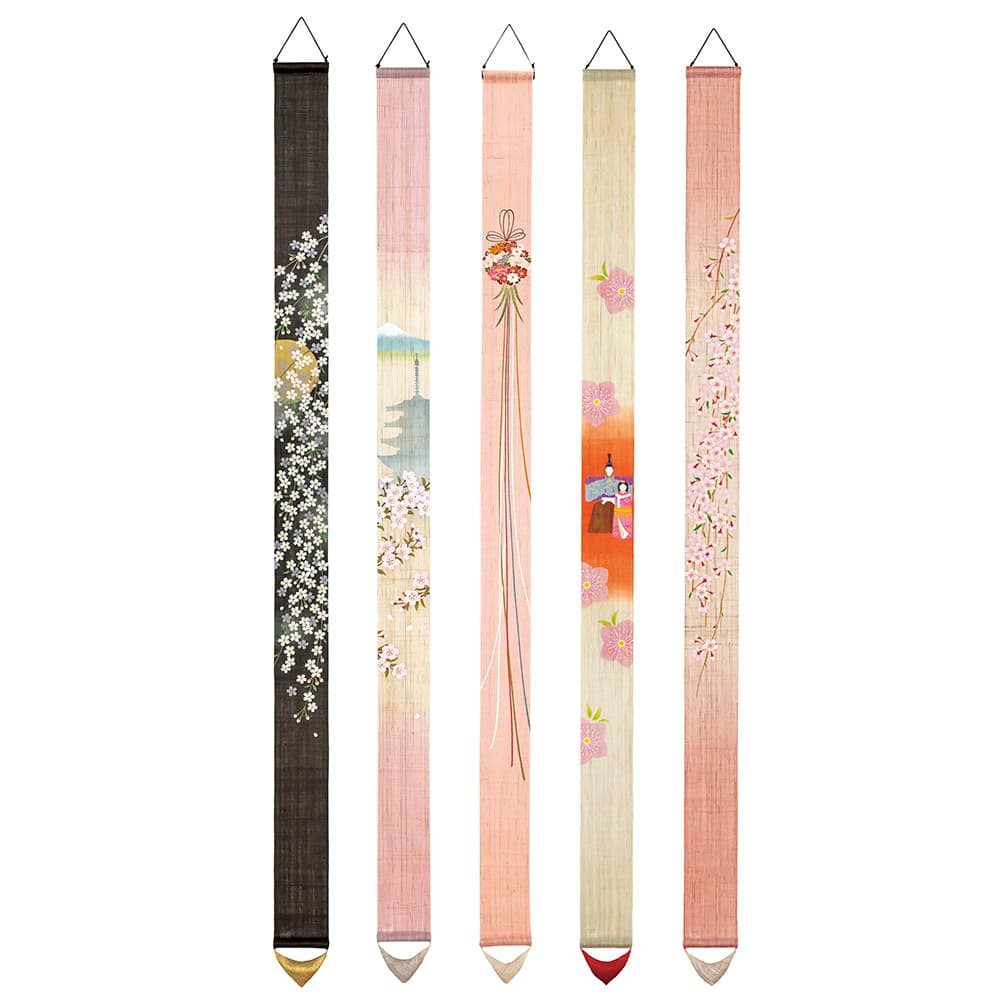 京都洛柿庵（らくしあん）〉細タペストリー 桃の節句 通販 - ディノス