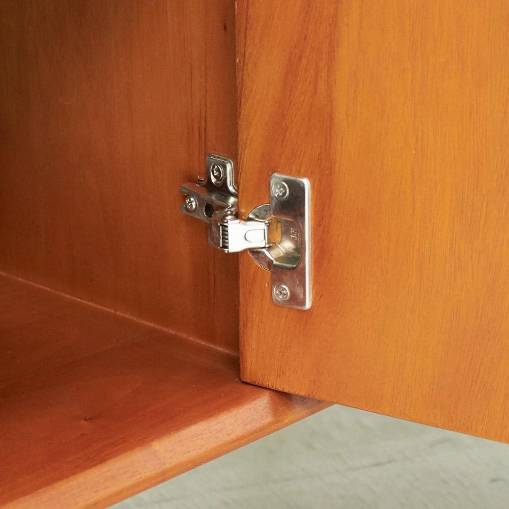 北欧ヴィンテージ風Vカットデザイン リビングボード・リビング