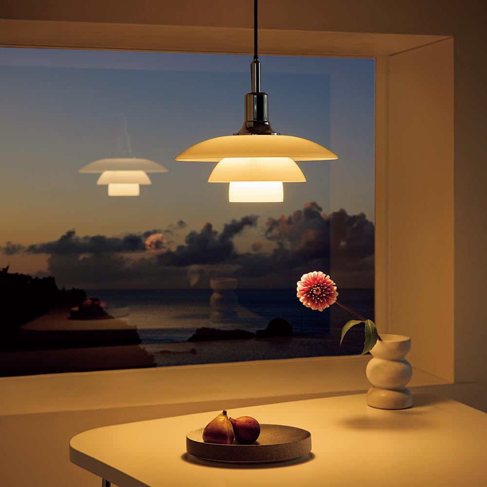 ペンダントライト PH 3 1/2-3 クローム［Louis Poulsen・ルイス