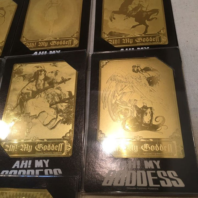 ああっ女神様っ メタルゴールドトレカ10種類の通販 by AUJA｜ラクマ