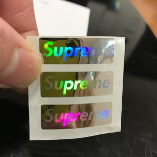 supreme ステッカー ホログラム ミニ シュプリーム 正規の通販 by