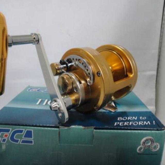 マグロ！相模湾！軽量両軸TICA TEAM(ティカ)ST16 ゴールド新品の通販