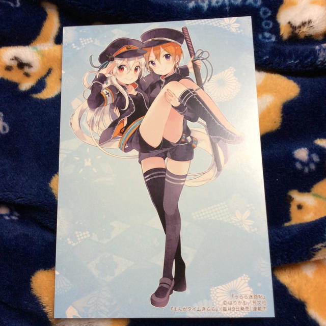 うらら迷路帖 はりかも まんがタイムきららフェア特典 非売品 イラスト