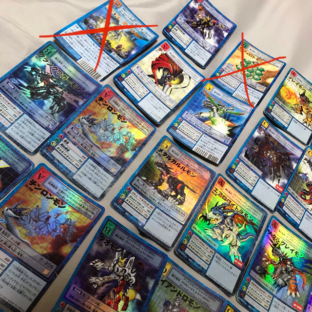 BANDAI - デジモン カードゲーム カードダス カード レア まとめ売り