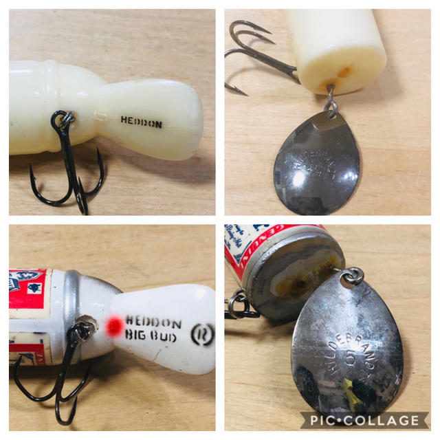 ヘドン ビッグバド 2個セット オールド ブレード改造の通販 by なお